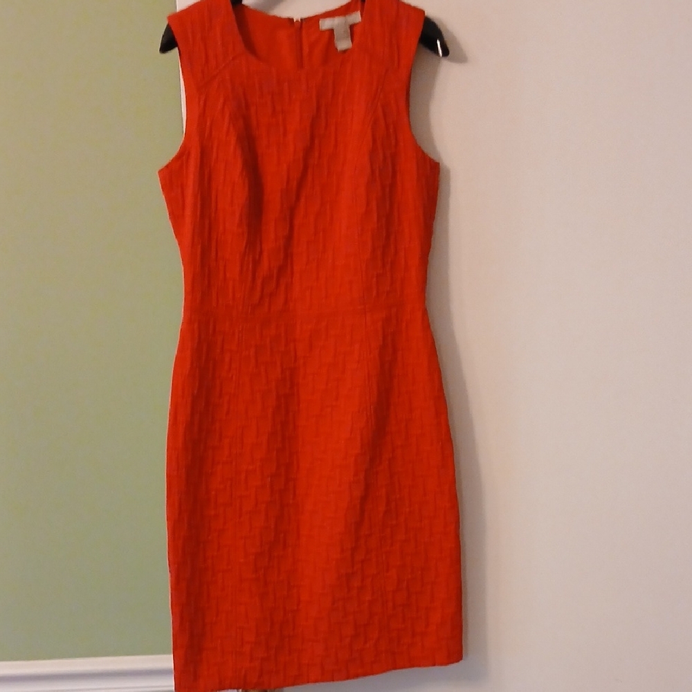 Banana Republic Vibrant Red Mini Dress